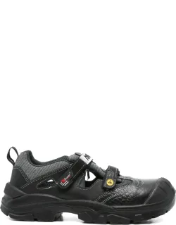 Leather Strap Sneakers