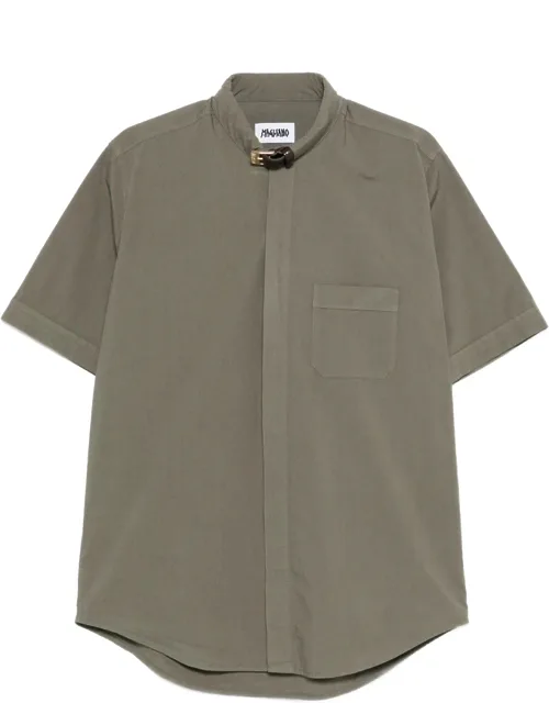 Buttoned-fastening Short-sleeve Shirt