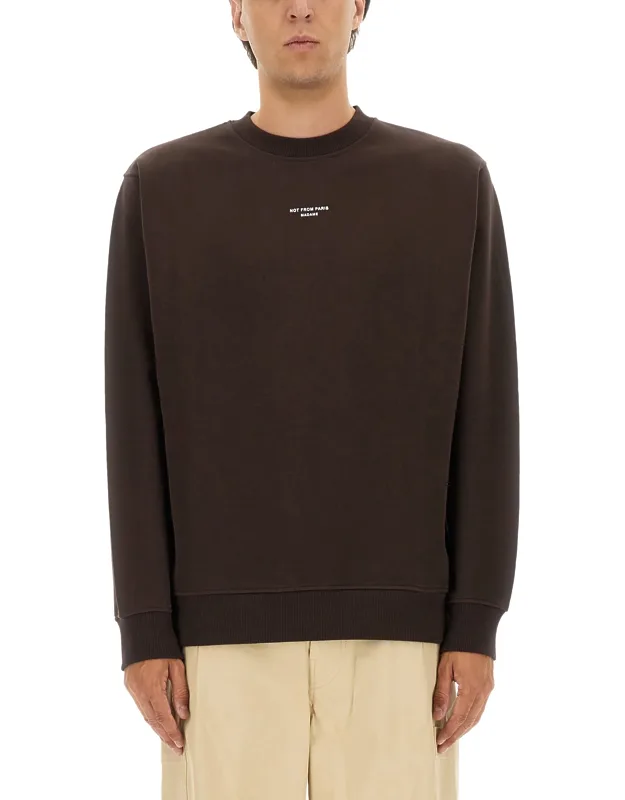 Sweatshirt With Slogan