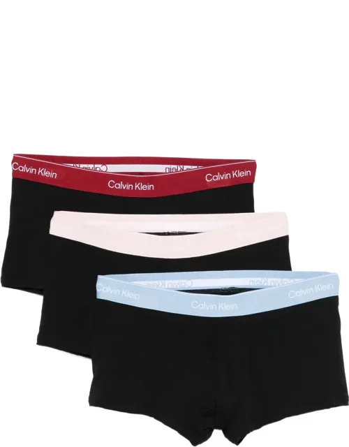 Logo-waistband Briefs (pack Of Three)