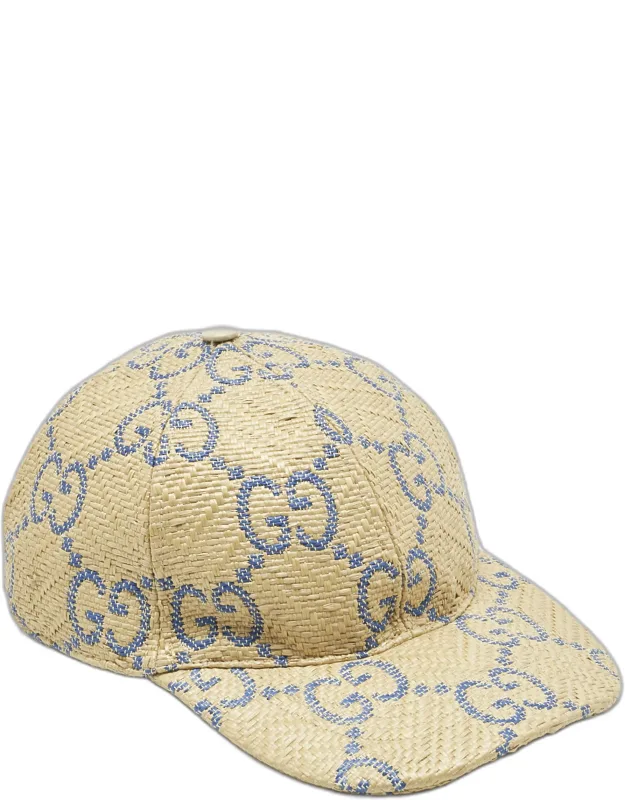 Straw Baseball Cap