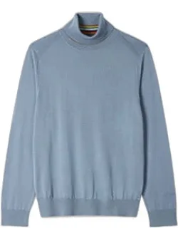 Merino Wool Roll Neck Sweater