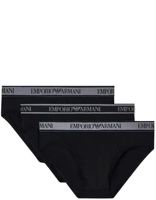 Stretch Cotton Jersey Briefs