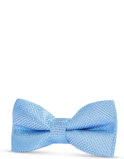 Textured Satin Silk Bow Tie