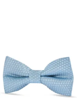 Textured Satin Silk Bow Tie