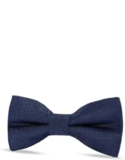 Textured Satin Silk Bow Tie