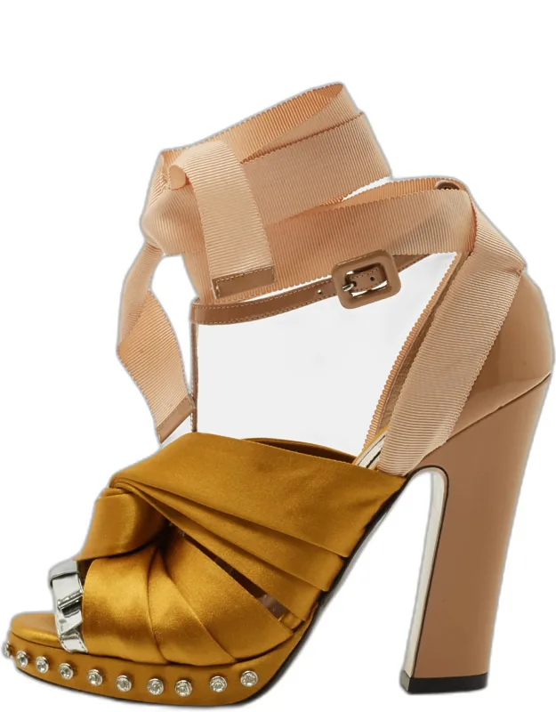 Peep Toe Ankle Strap Sandals