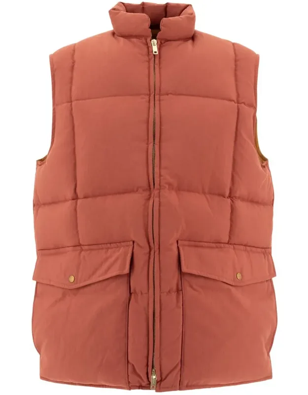 Oxford Nylon Sleeveless Down Jacket