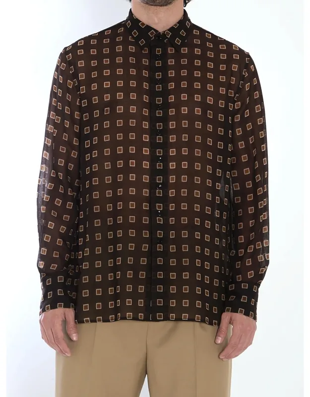 Geometric Pattern Shirt