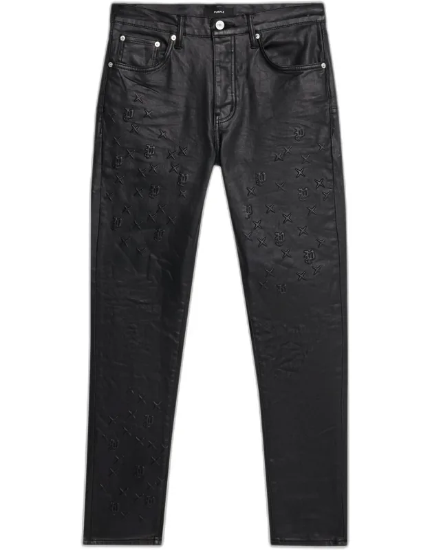 Mono Embroidered Skinny Jeans