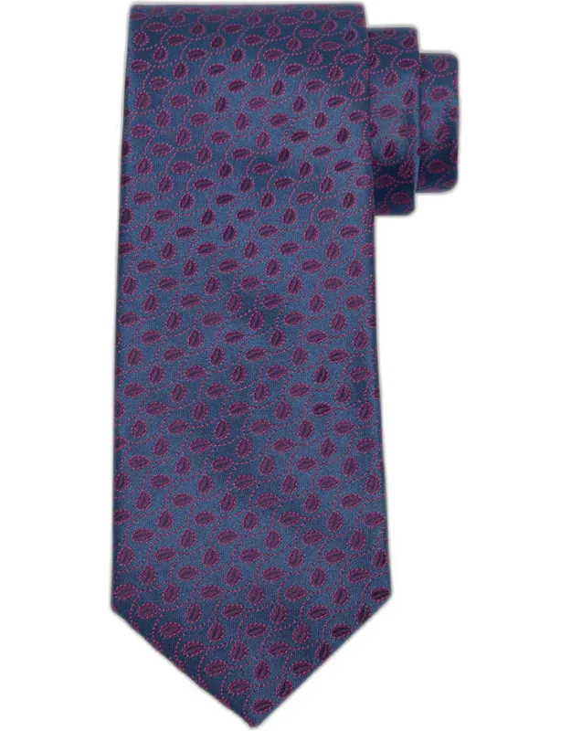 Vine And Petal Silk Tie
