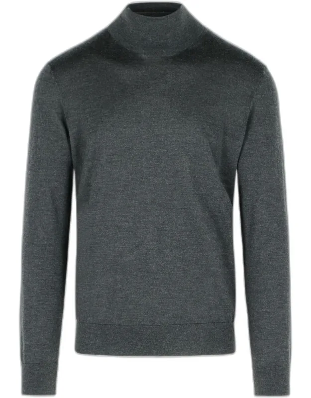 Cashmere And Silk Turtleneck Sweater