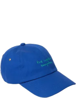 Cotton-twill Quote Cap