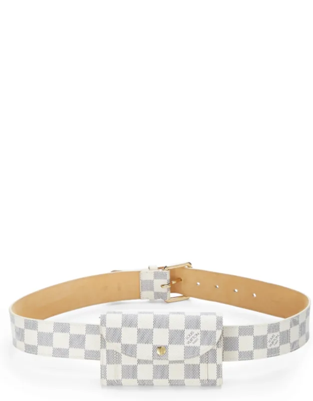 Damier Azur Pochette Solo Belt Bag