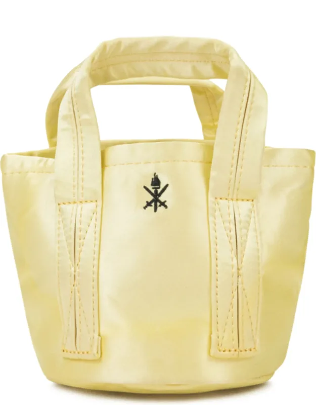 Satin Mini Bucket Bag