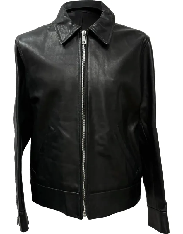 Biker Jacket In Leather