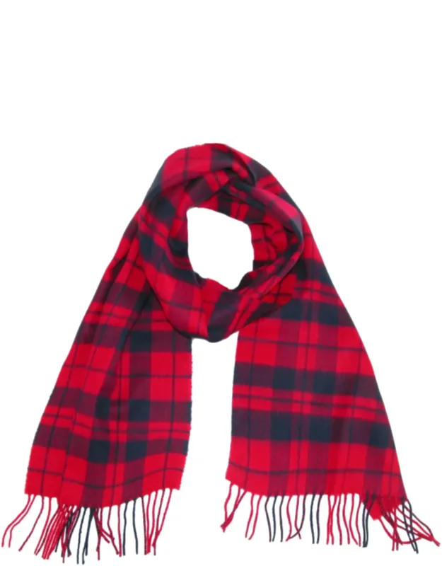 Plaid Winter Scarf