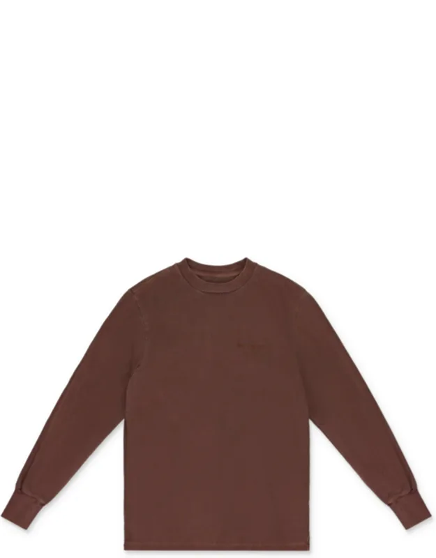 Garment Dyed Uniform Long-sleeve Tee