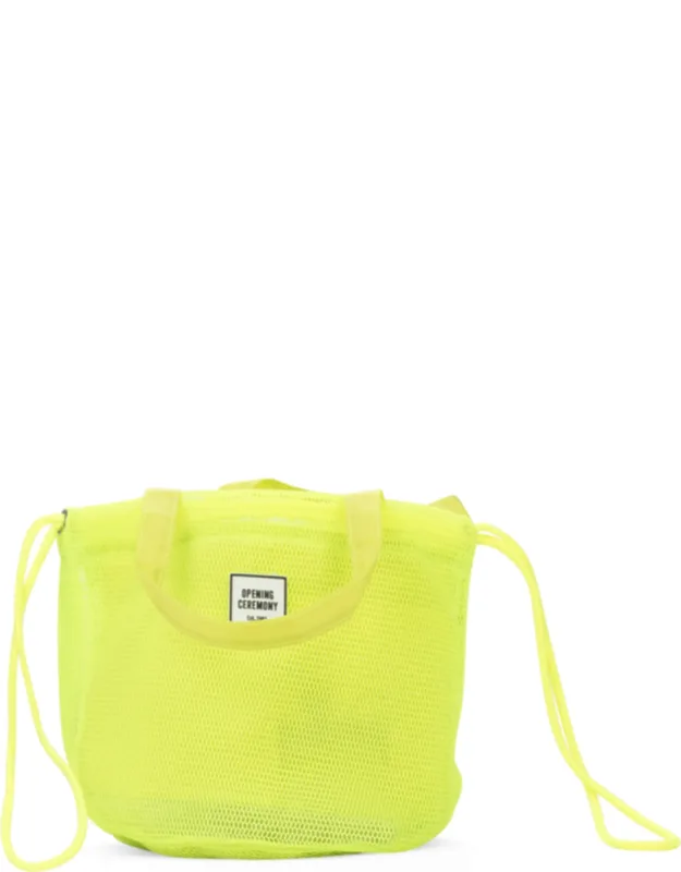 Mini Drawstring Bucket Bag