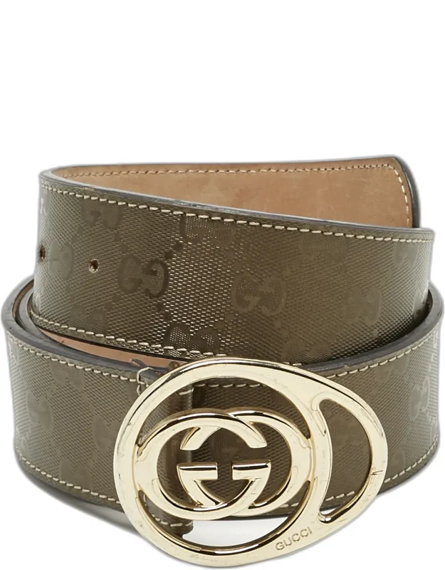 Interlocking G Buckle Belt 95cm