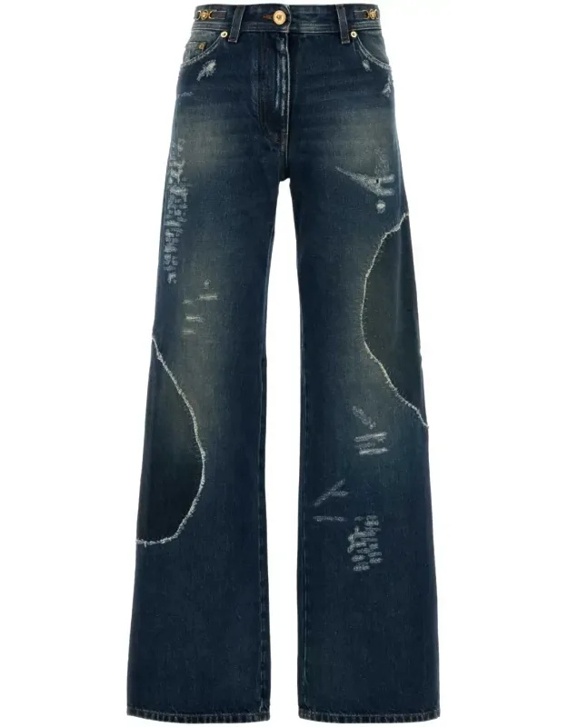 Denim Wide-leg Jeans