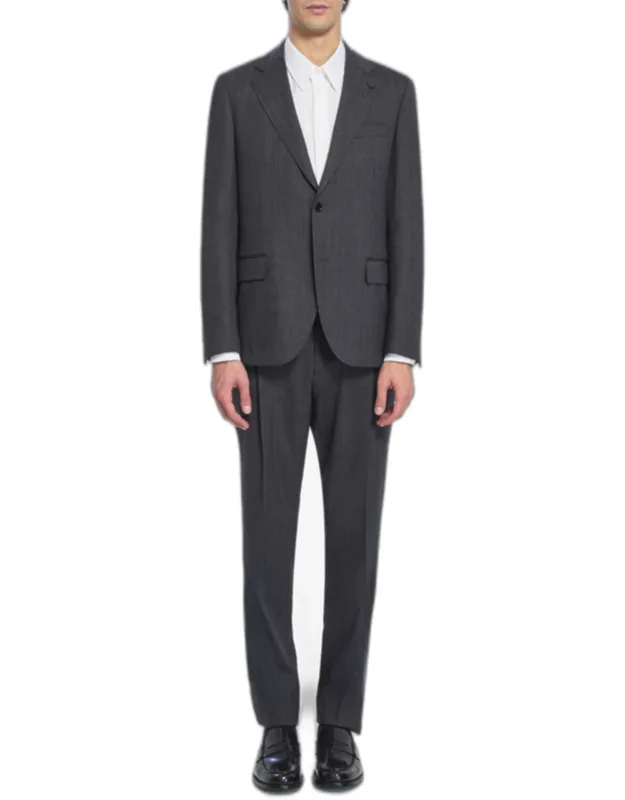Suit In Virgin Wool