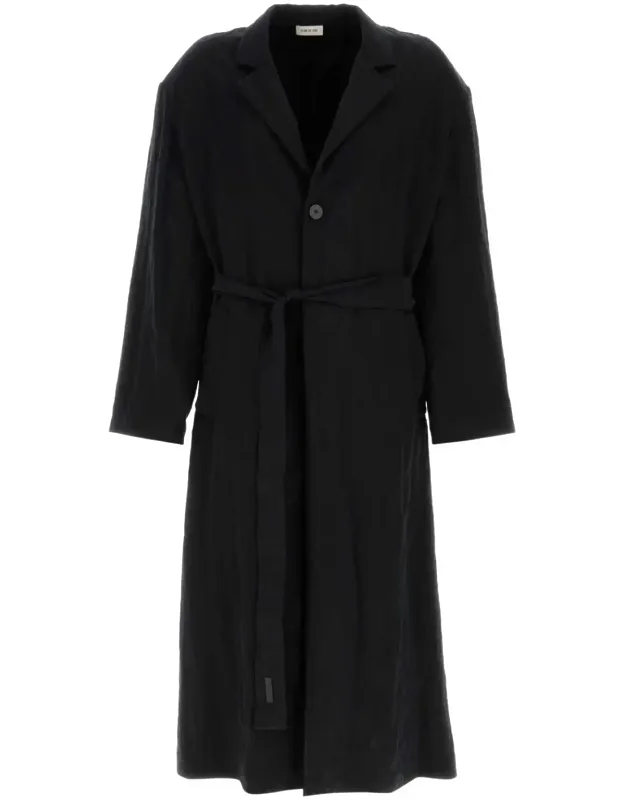 Lyocell Blend Trench Coat
