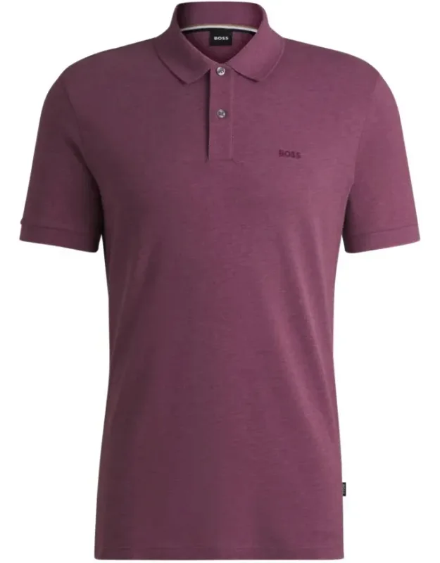 Polo Shirt In Cotton Piqué With Logo Details