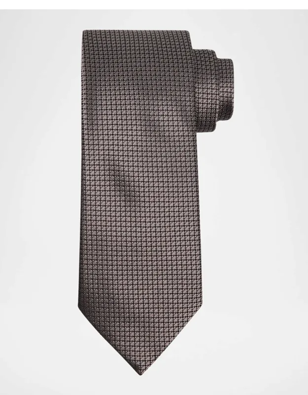 Neat Micro-jacquard Silk Tie