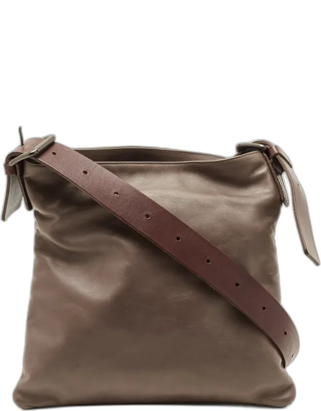 Leather Messenger Bag