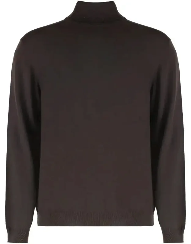 Sweater With Turtleneck In Wool