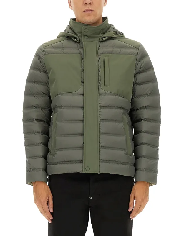 Down Jacket With Detachable Hood
