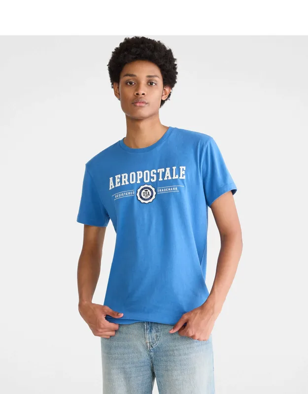 Bear Crest Appliqué Graphic Tee