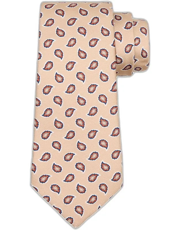 Small Paisley Silk Tie