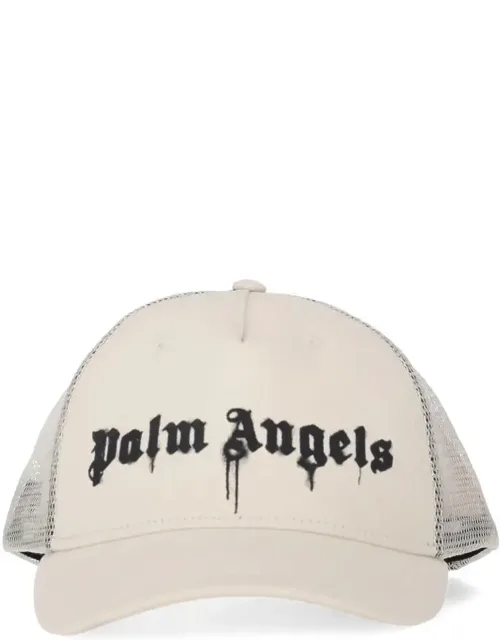 Spray Logo Trucker Cap