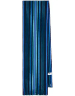 Merino Wool Multistripe Scarf