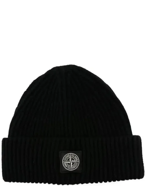 Wool Beanie With Logo