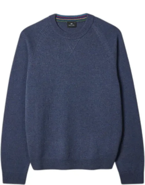 Indigo Merino Wool Sweater