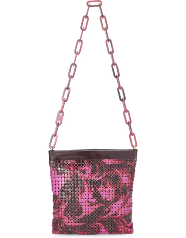 Swirl Rose Chainmail Bag