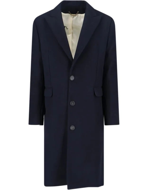 Virgin Wool Blend Coat