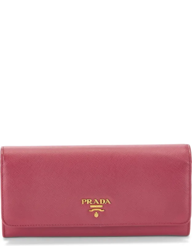 Saffiano Continental Wallet