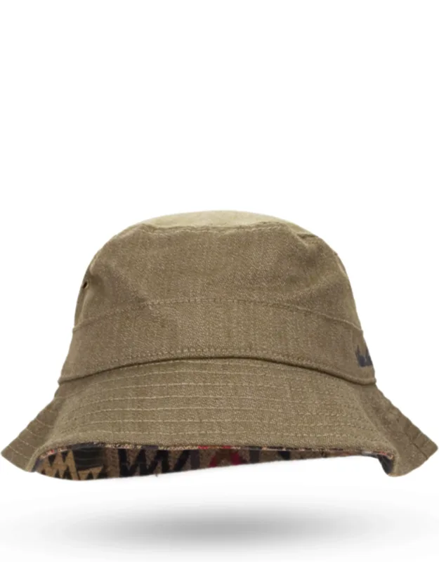 Ikat Wool Heritage Bucket Hat