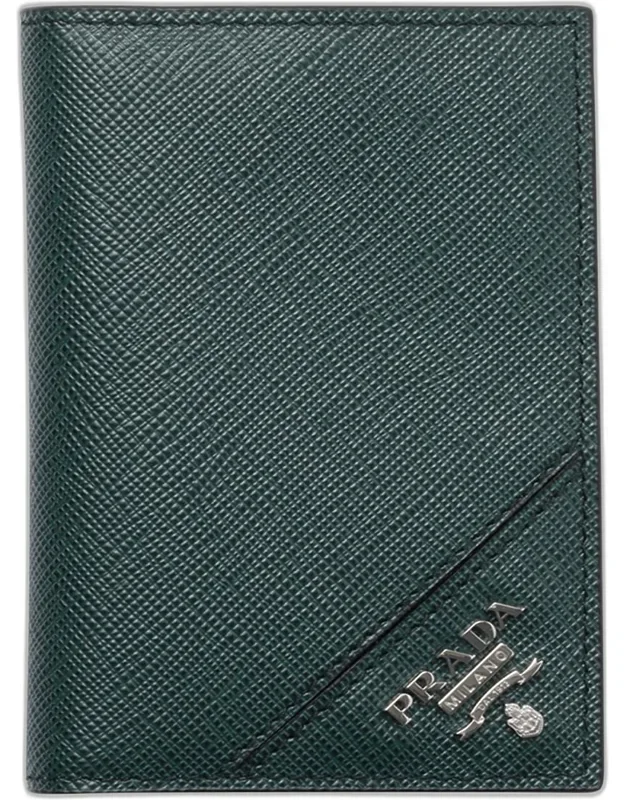 Saffiano Leather Bifold Card Holder