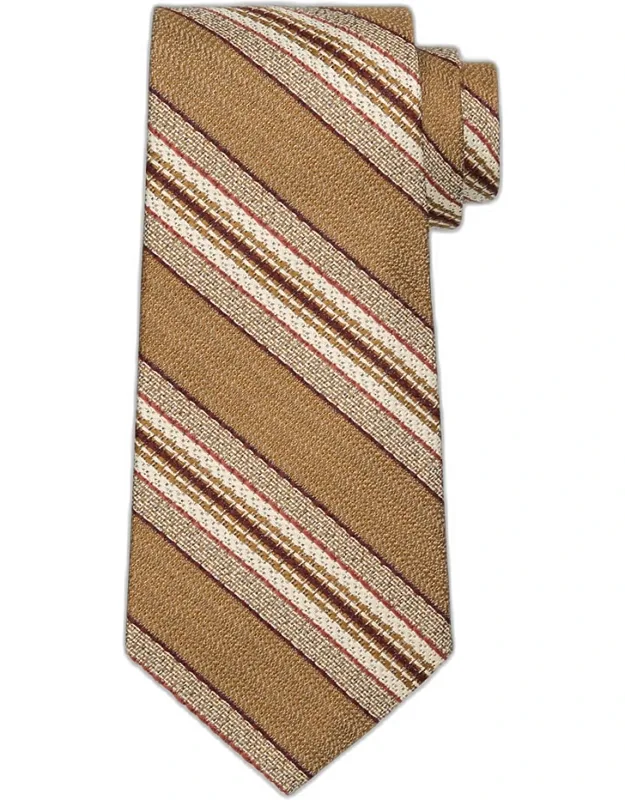 Yale Andino Stripe Silk Tie
