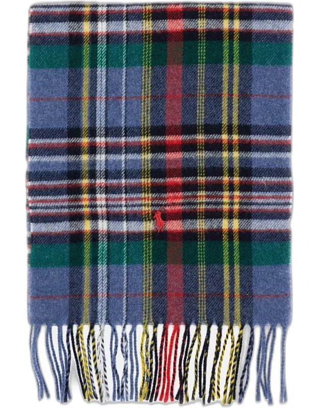 Scarf In Recycled Wool With Fringes