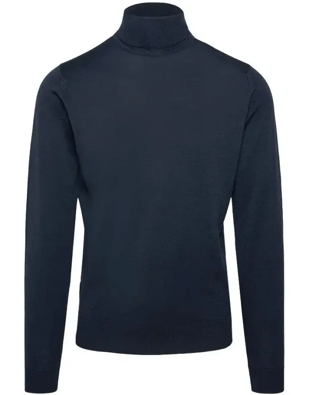 Merino Wool Turtleneck Sweater