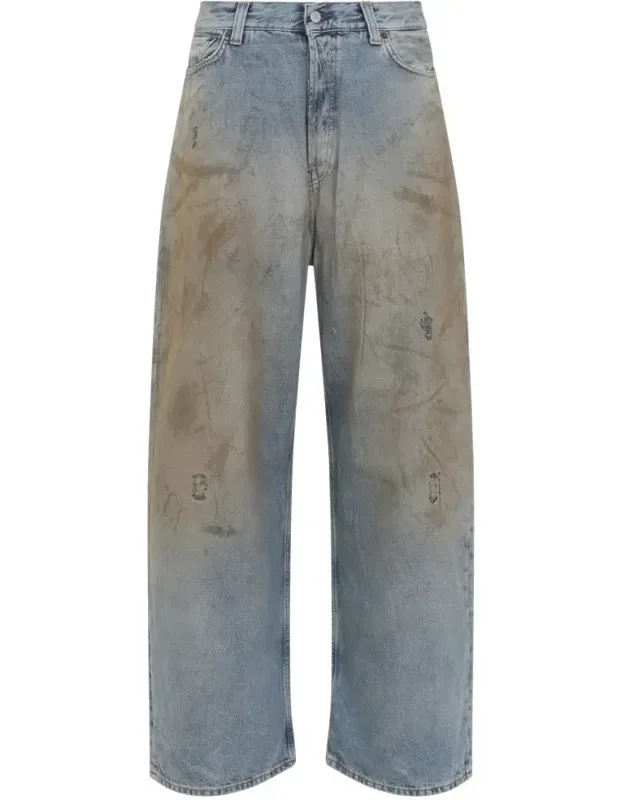 Penicillin Mid Blue Cotton Jeans