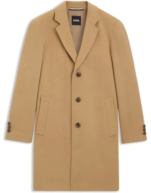 Wool Blend Formal Coat