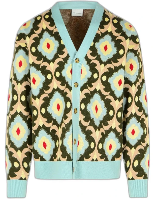 Tapisserie Merino Wool Cardigan
