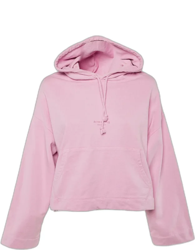Cotton Knit Long Sleeve Hoodie